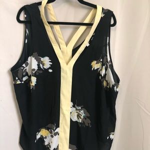 Sleeveless blouse